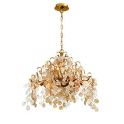 Campobasso 11-Light 33" Chandelier, Gold Finish - Bees Lighting