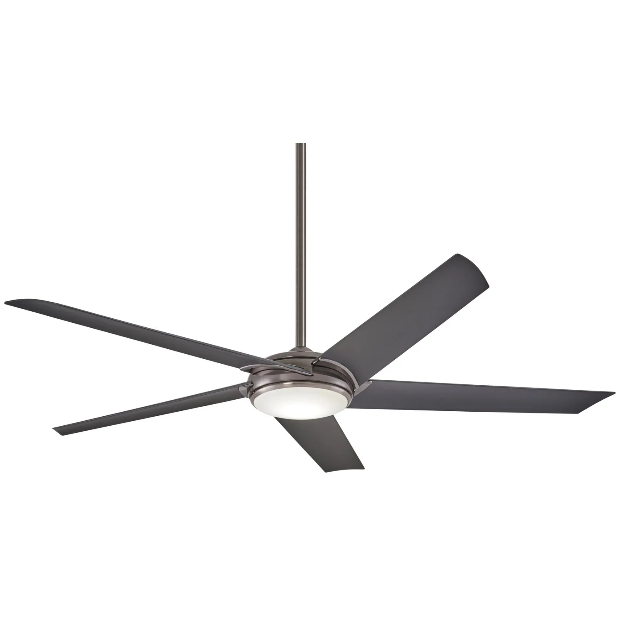 Raptor LED 60" Gun Metal Modern Ceiling Fan with Remote - Bees Lighting