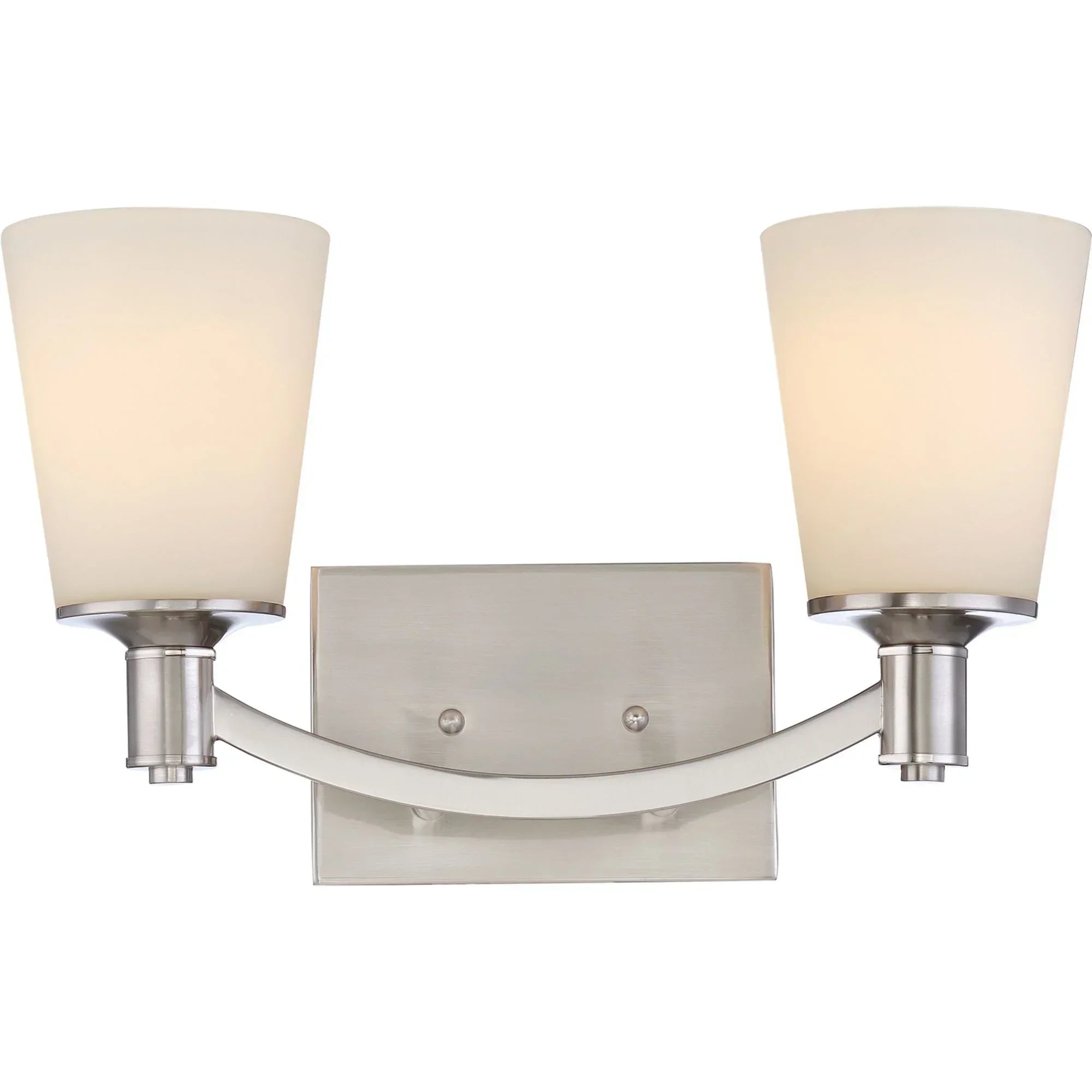 Laguna Vanity Light, White Glass - Bees Lighting