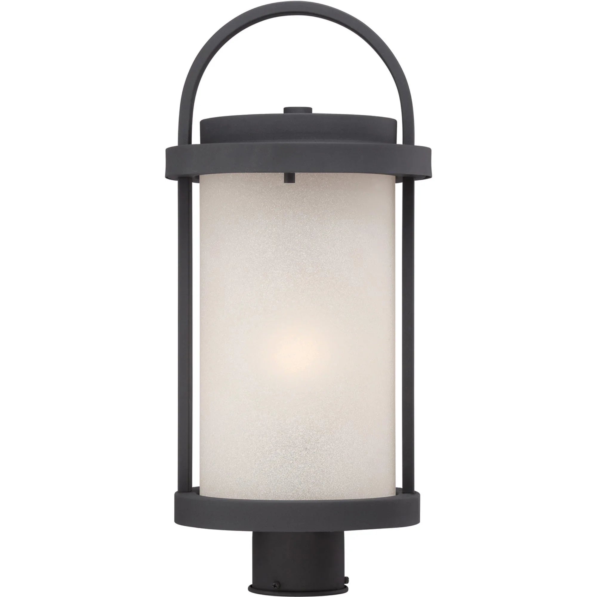 Willis 20" LED Lantern Head, Black Finish - Bees Lighting