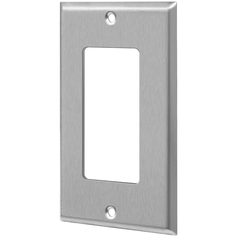 1-Gang Stainless Steel Decorator Wall Plate - Bees Lighting
