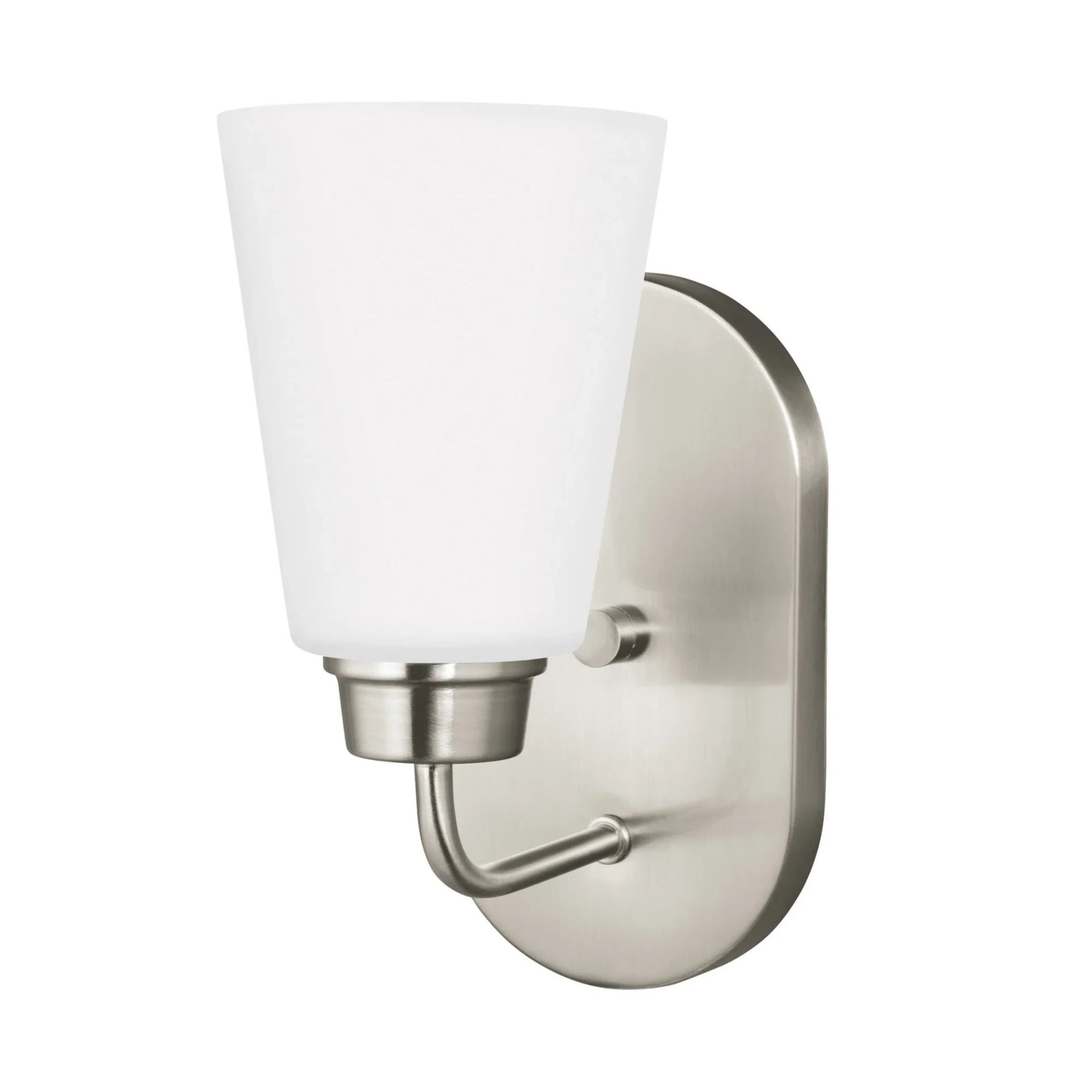 Kerrville 10" LED Bath Sconce, Brushed Nickel Finish - Bees Lighting
