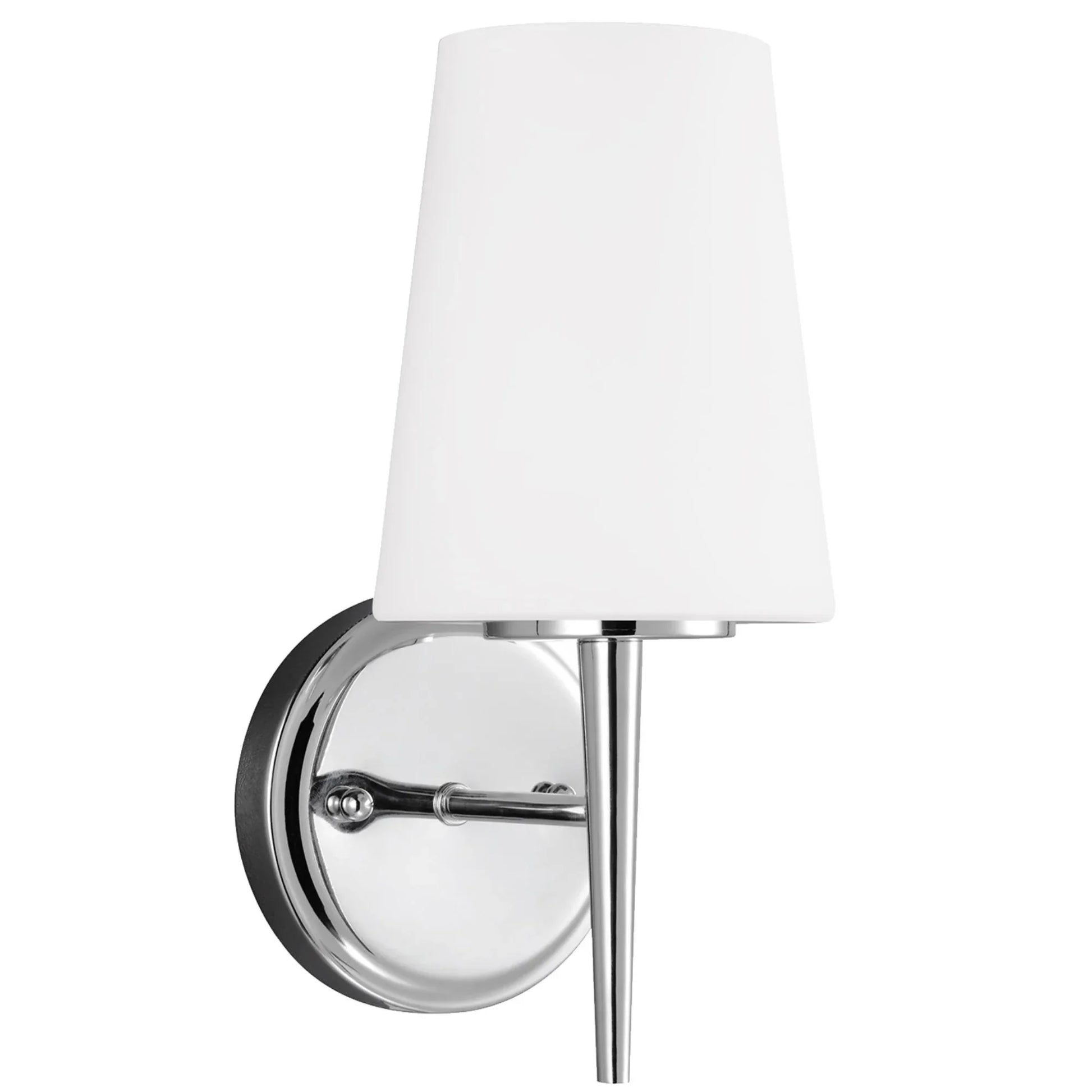 Driscoll 12" LED Bath Sconce, Chrome Finish - Bees Lighting