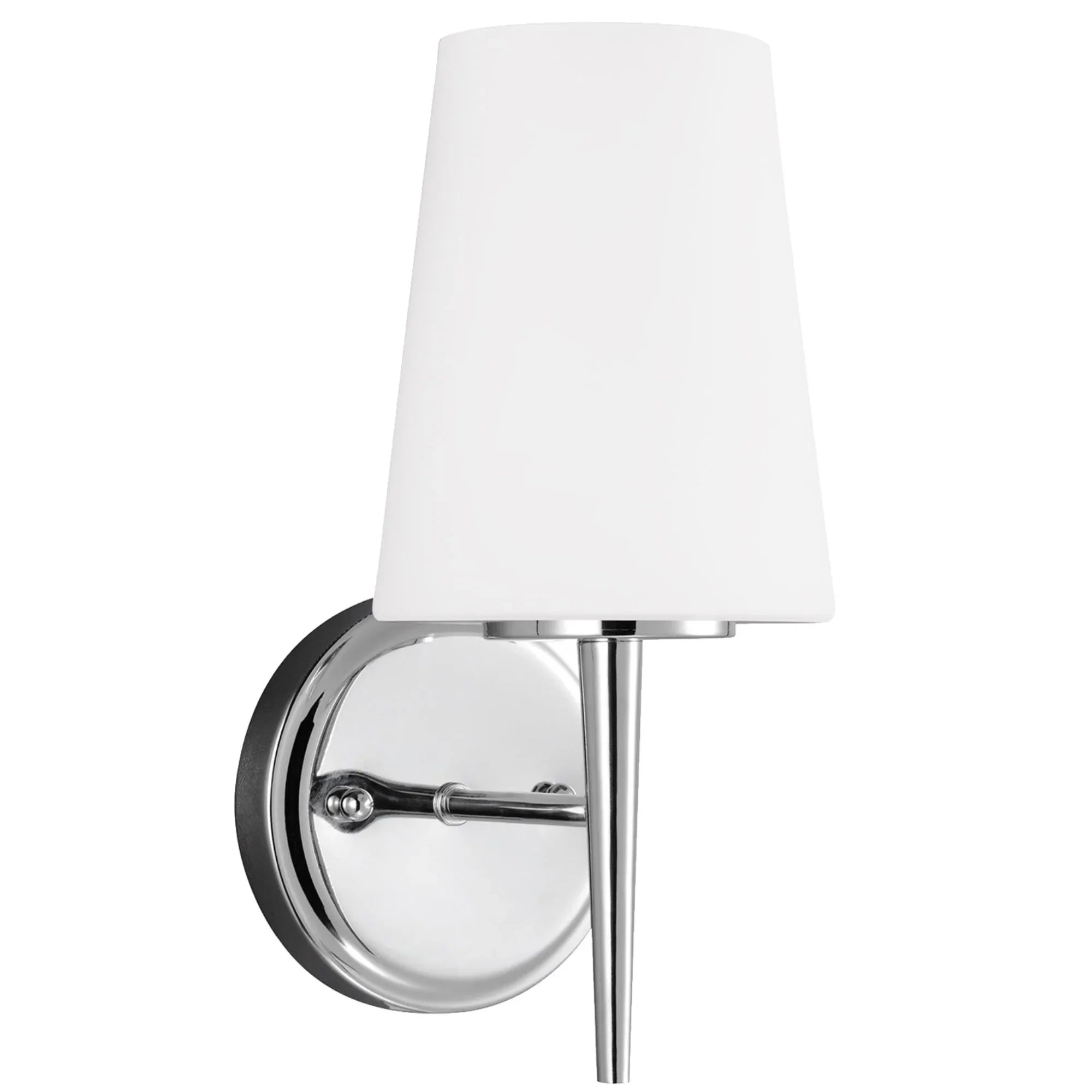 Driscoll 12" LED Bath Sconce, Chrome Finish - Bees Lighting