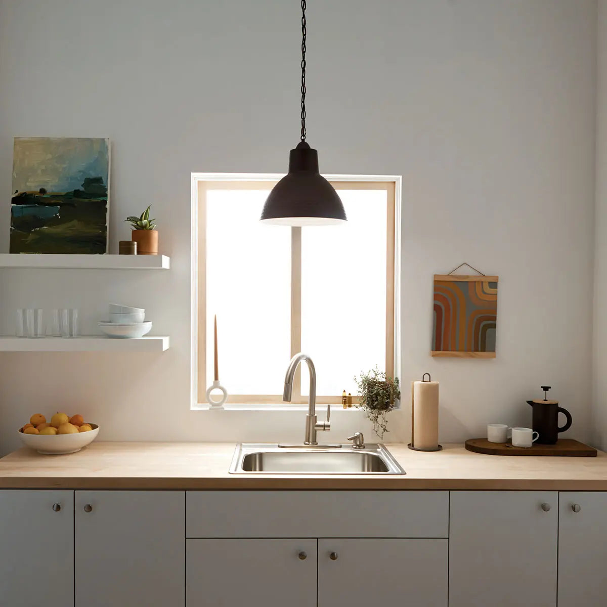 Missoula 14 in. Pendant Light Bronze Finish - Bees Lighting