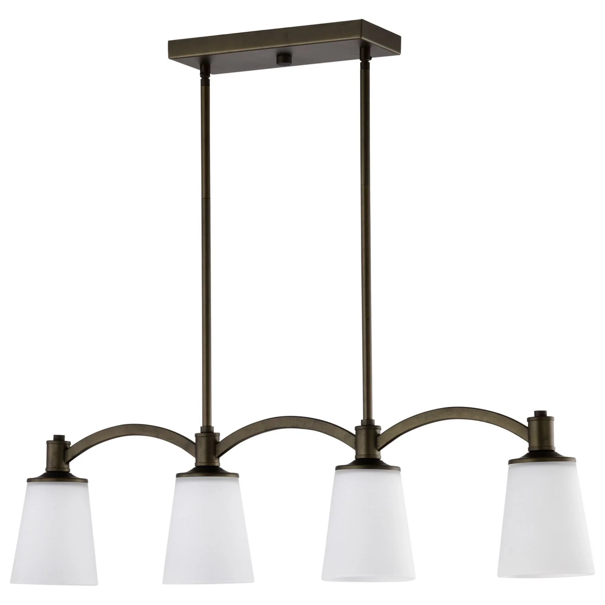 Laguna 33" 4 Lights Pendant, Bronze Finish - Bees Lighting