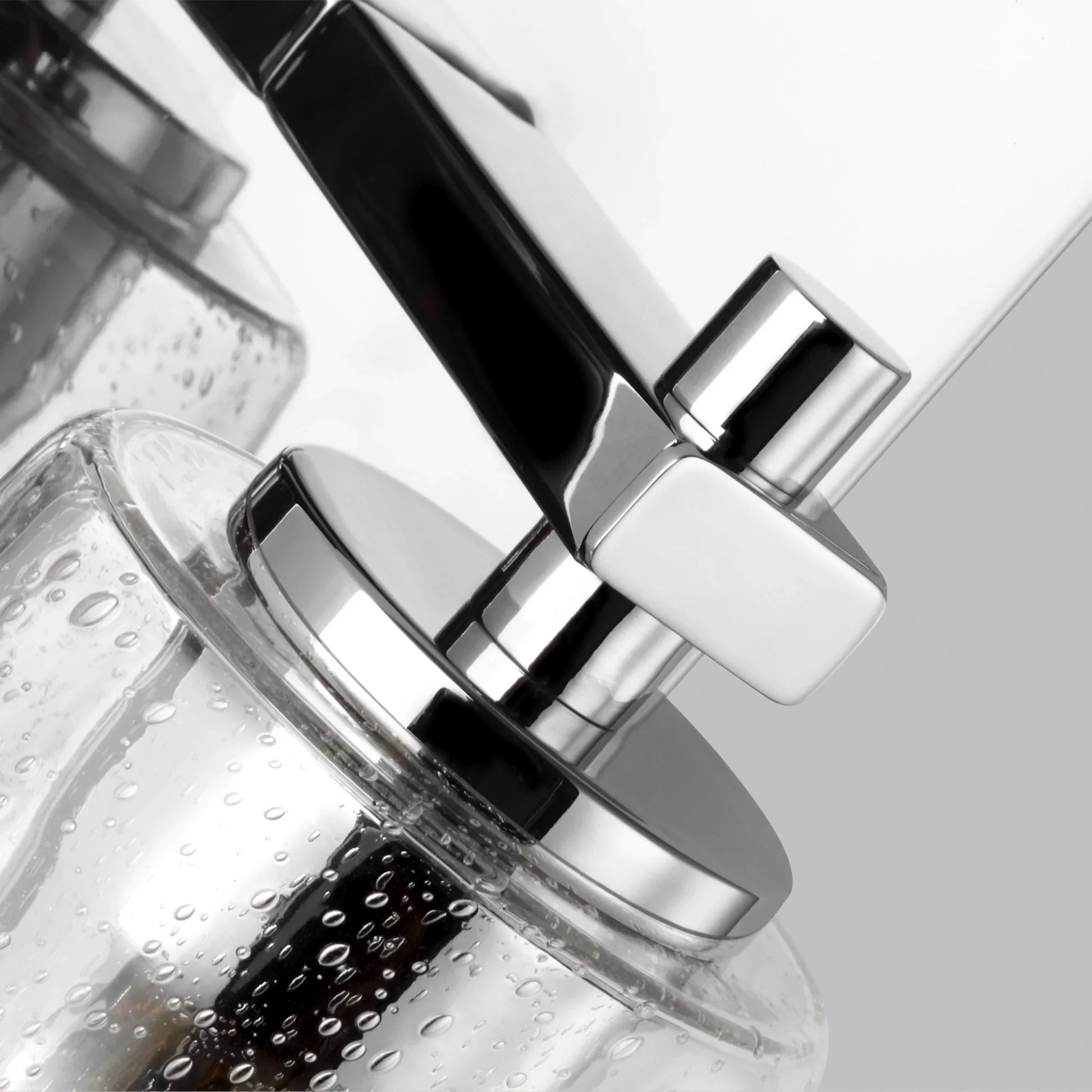 Mercer 9" Bath Sconce, Chrome Finish - Bees Lighting