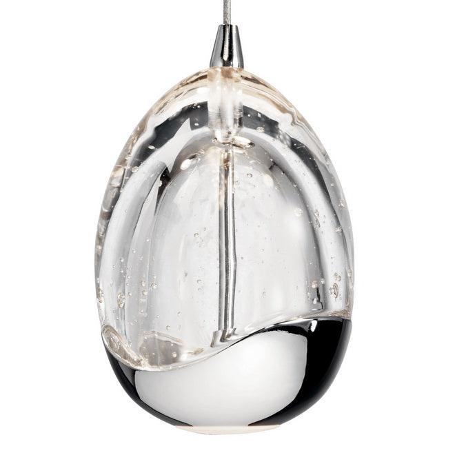Lavinia 6 in. LED Pendant Light Chrome Finish - Bees Lighting
