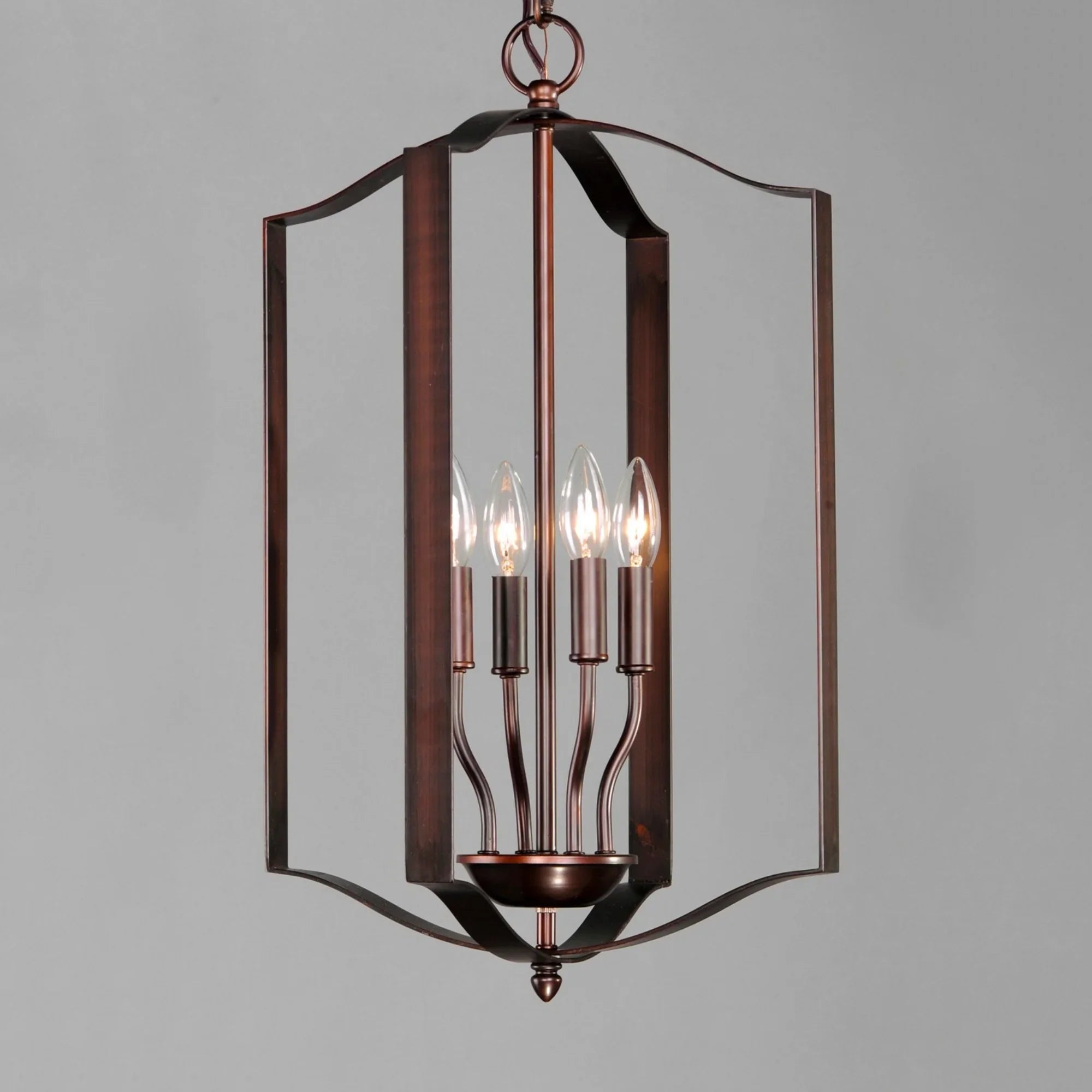 Provident 24" 4-Light Pendant, Oil Rubbed Bronze Finish - Bees Lighting