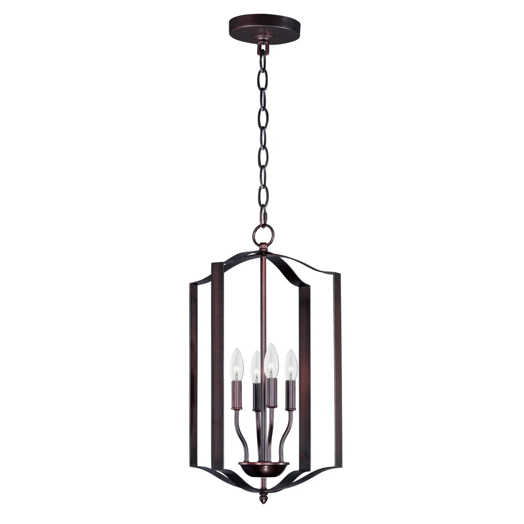 Provident 24" 4-Light Pendant, Oil Rubbed Bronze Finish - Bees Lighting