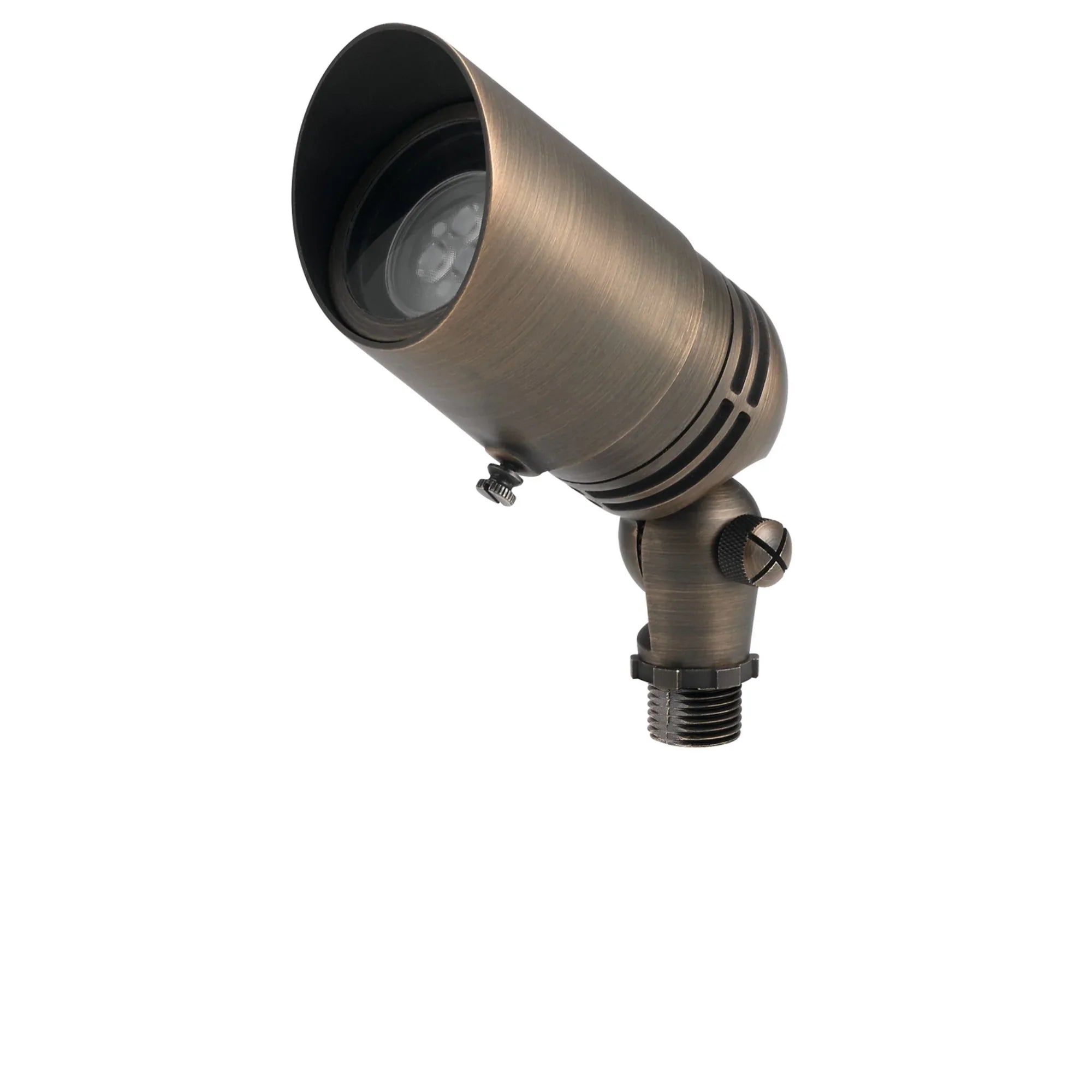 Adjustable Cowl Accent Spot Light, Centennial Brass - Bees Lighting