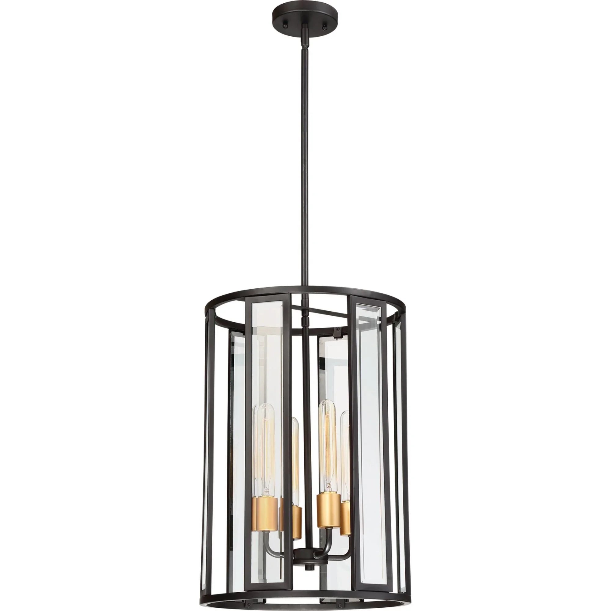 Payne 14" 4 Lights Pendant, Bronze Finish - Bees Lighting