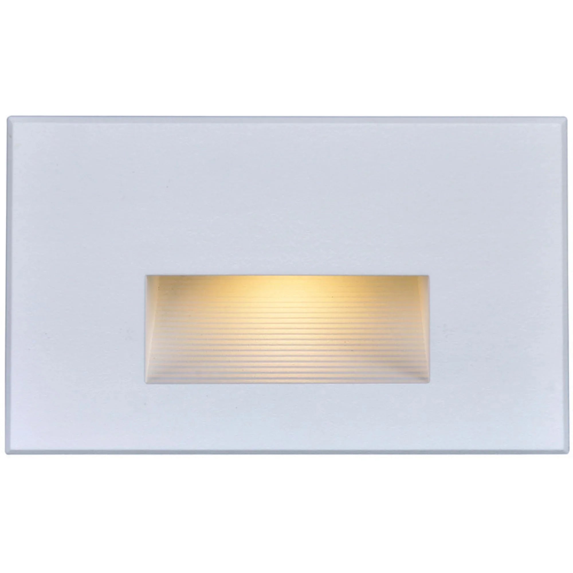 5" LED Horizontal Step Light, 5W 3000K, White Finish - Bees Lighting