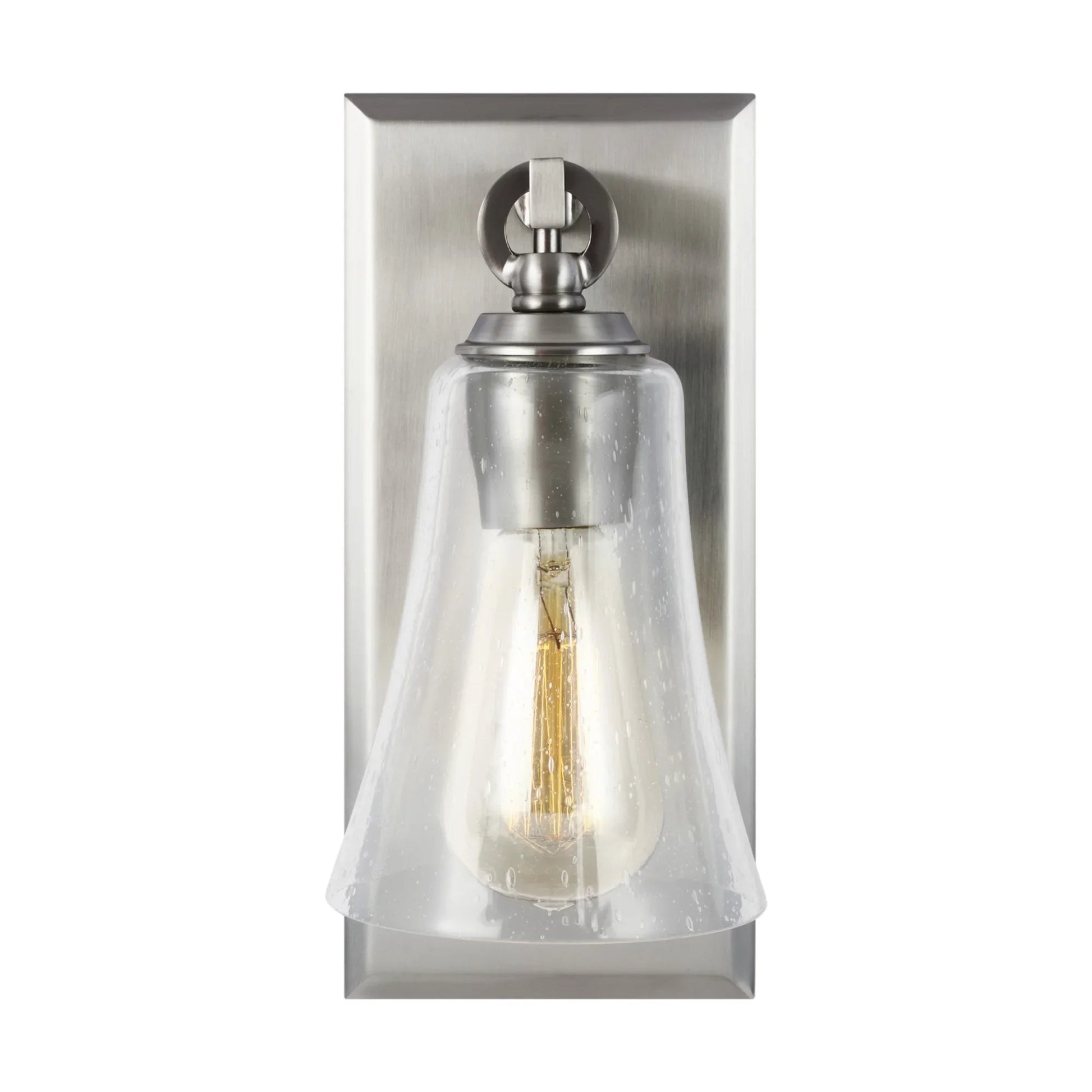 Monterro 11" Bath Sconce, Satin Nickel Finish - Bees Lighting