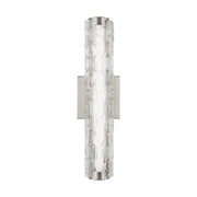 Cutler 18" LED Linear Vanity Light, Satin Nickel Finish - Bees Lighting