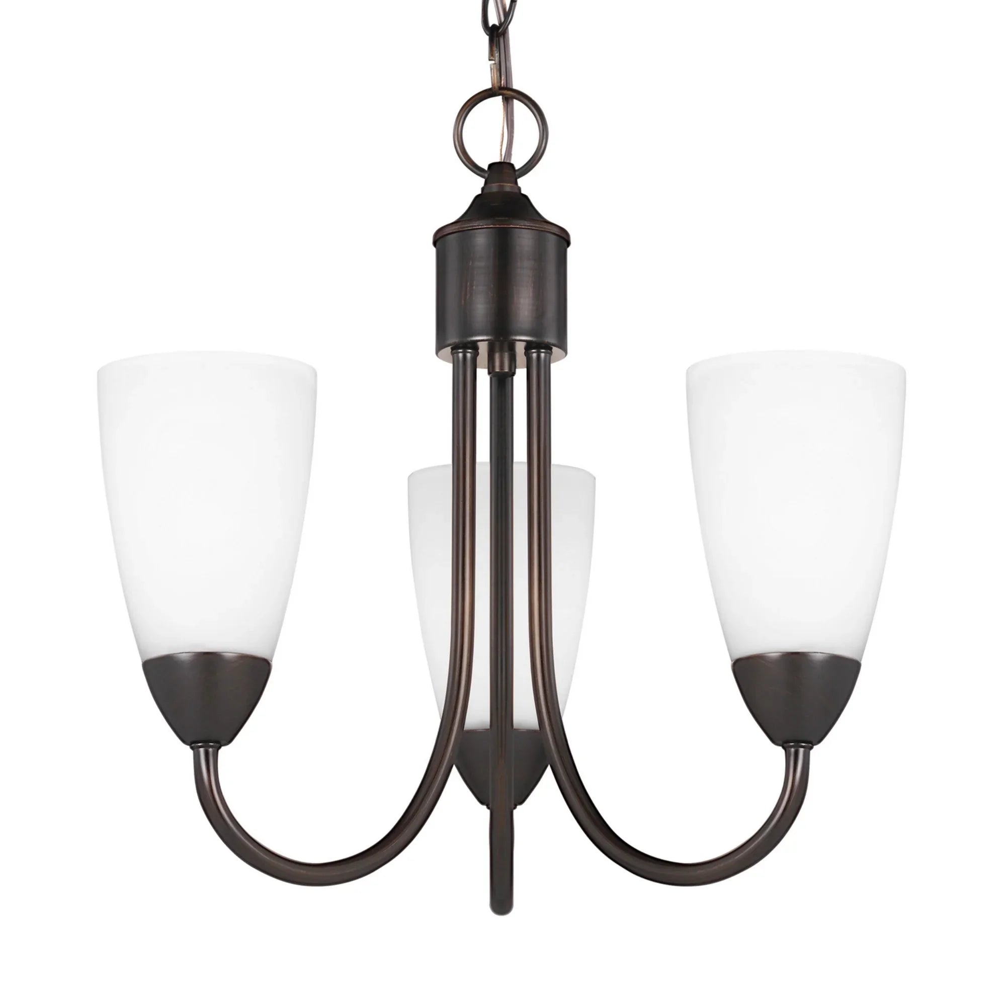 Seville 17" 3-Light Chandelier, Bronze Finish - Bees Lighting
