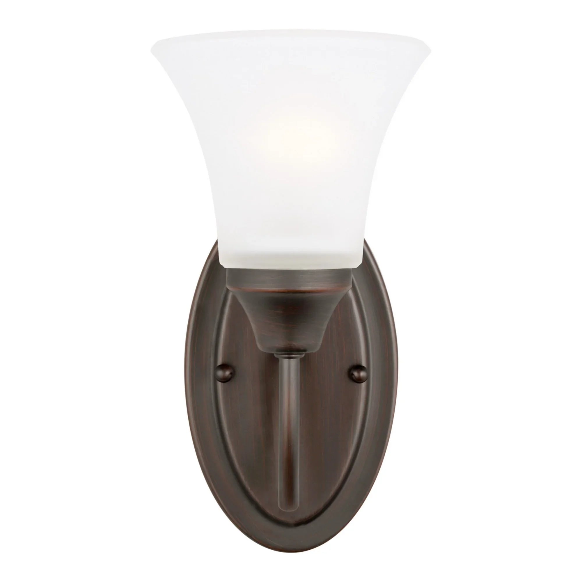 Holman 10" LED Bath Sconce, Bronze Finish - Bees Lighting