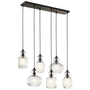 Riviera 35.5" Linear Chandelier - Bees Lighting