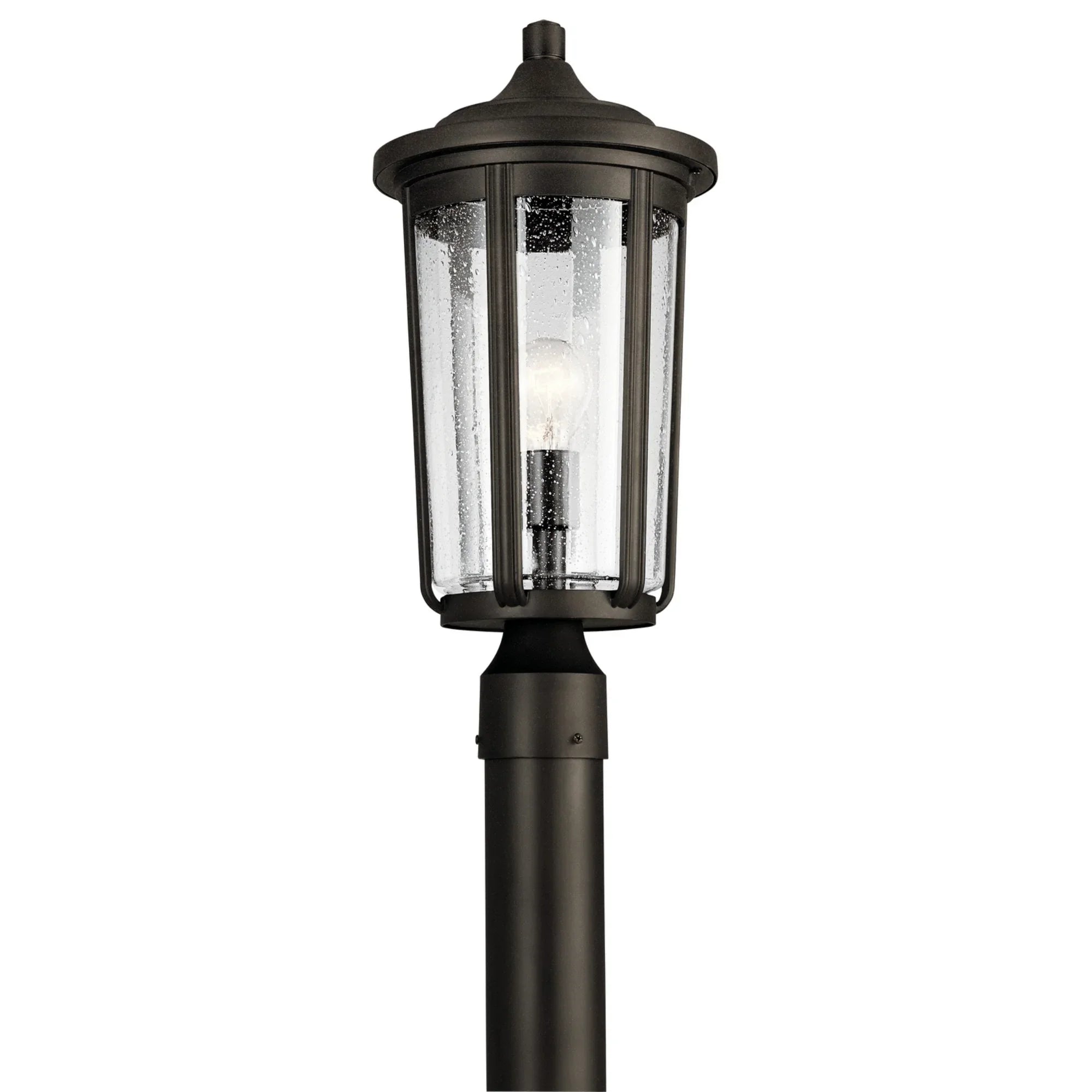 Fairfield 19" Outdoor Post Light, Olde Bronze Finish - Bees Lighting