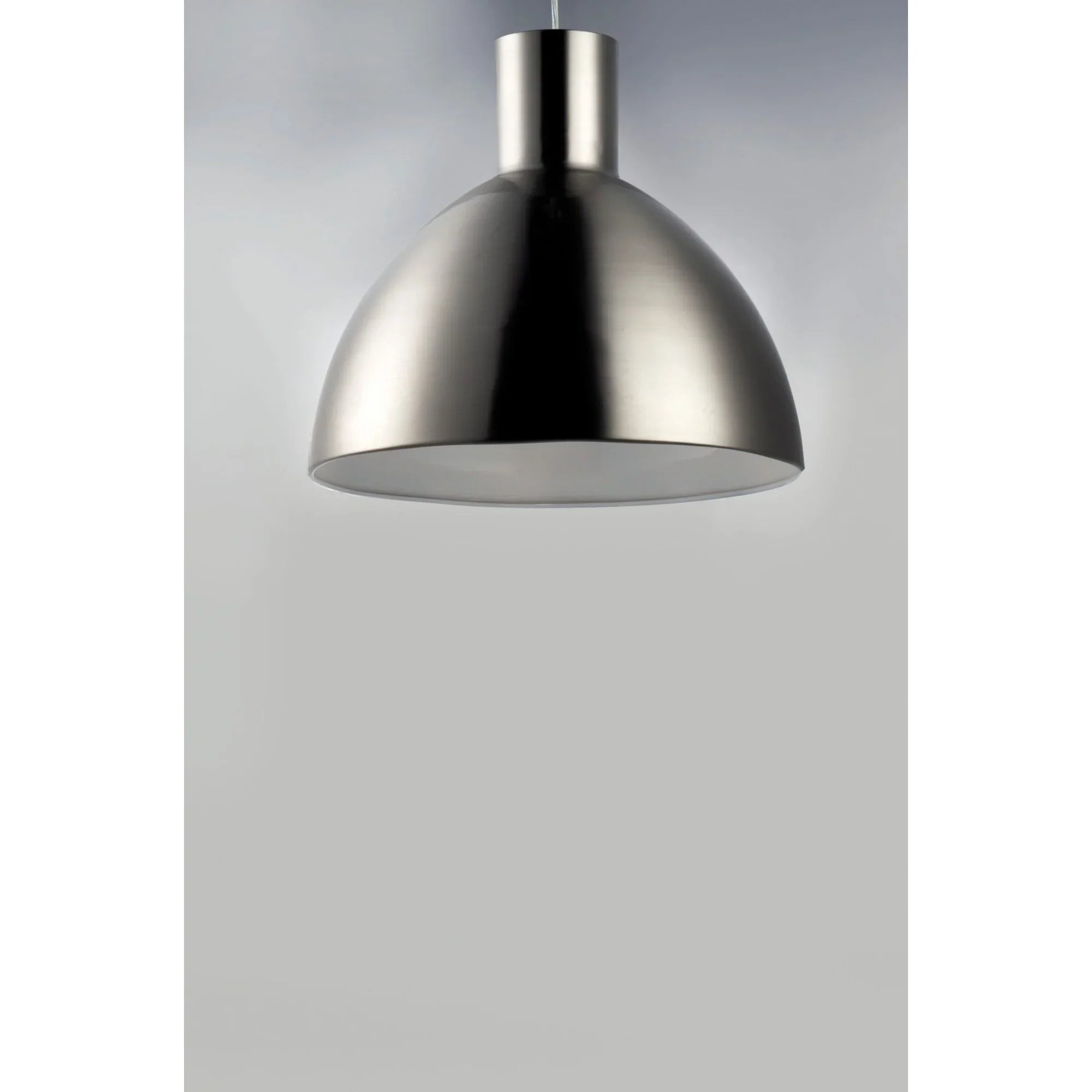 Cora 20" Pendant Light, Nickel Finish - Bees Lighting