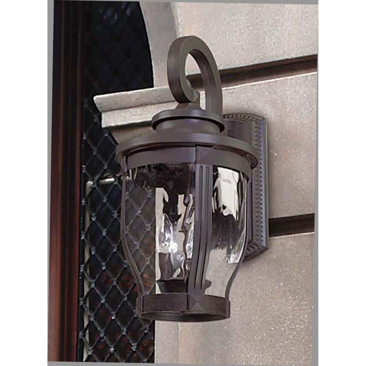 Merrimack 20 in. 3 Lights Outdoor Wall Lantern Corona Bronze Finish - Bees Lighting