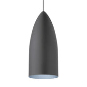 Signal Freejack LED Pendant, Blue / Satin Nickel Finish - Bees Lighting