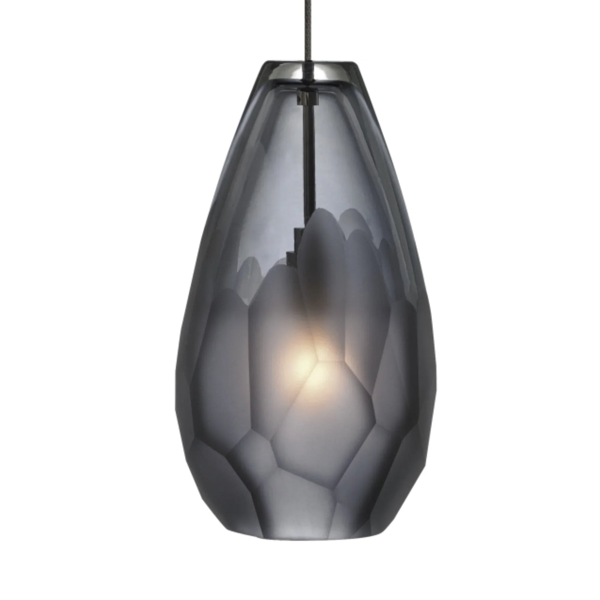 Briolette Monopoint LED Pendant, Antique Bronze Finish - Bees Lighting