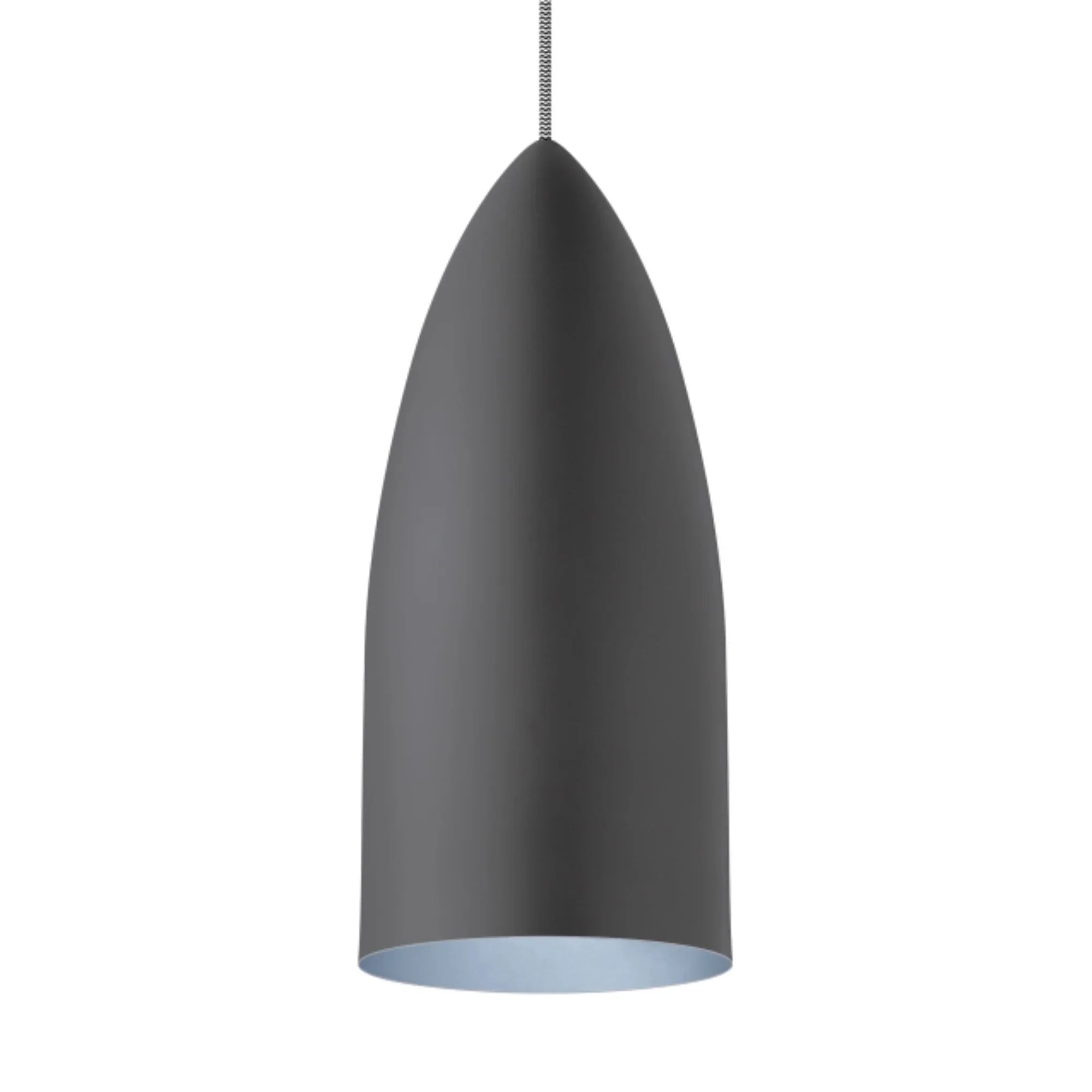 Signal Monopoint LED Pendant, Blue / Satin Nickel Finish - Bees Lighting