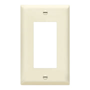 1-Gang Decorator Rocker Wall Plate, Light Almond - Bees Lighting