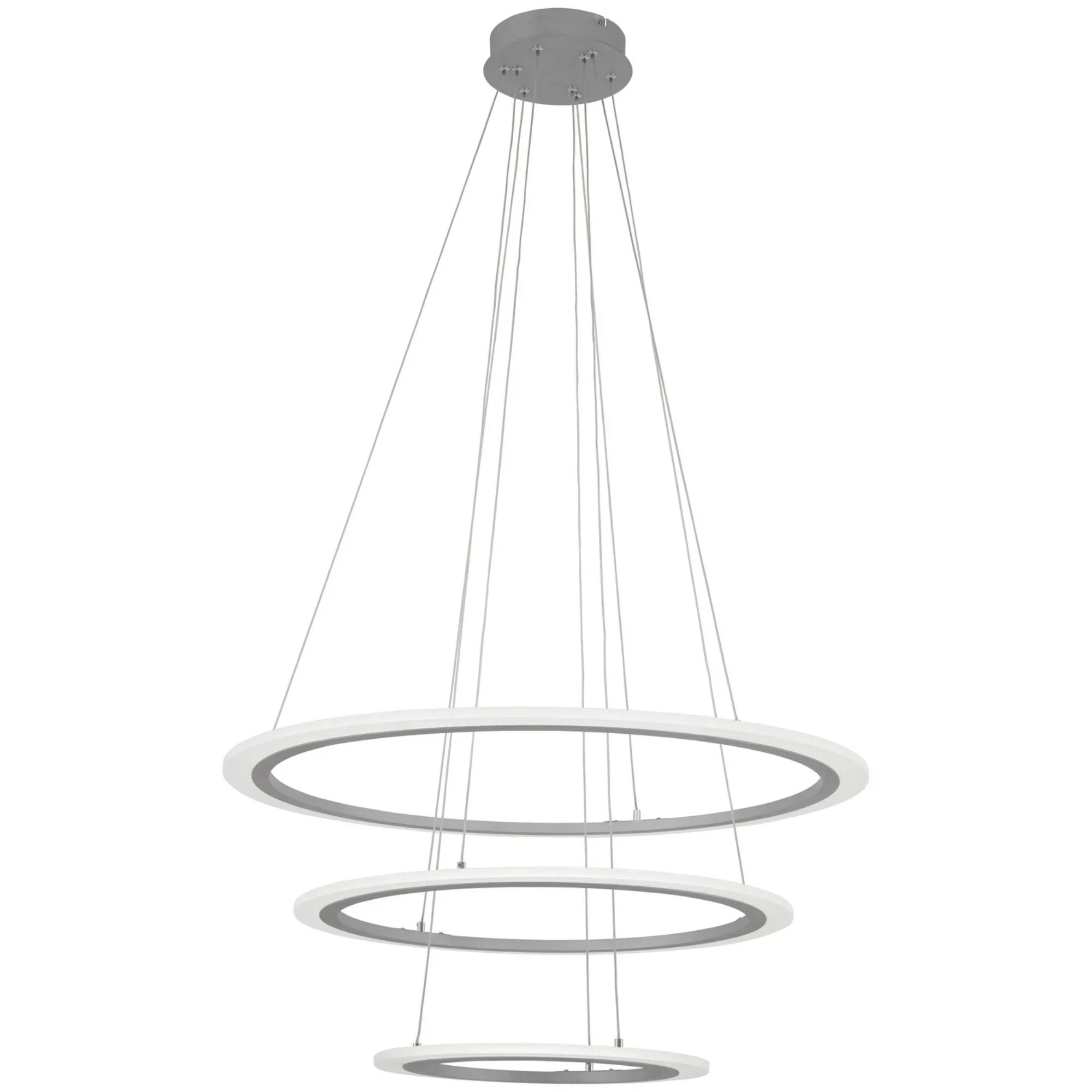 Discovery LED Pendant Light Silver finish - Bees Lighting