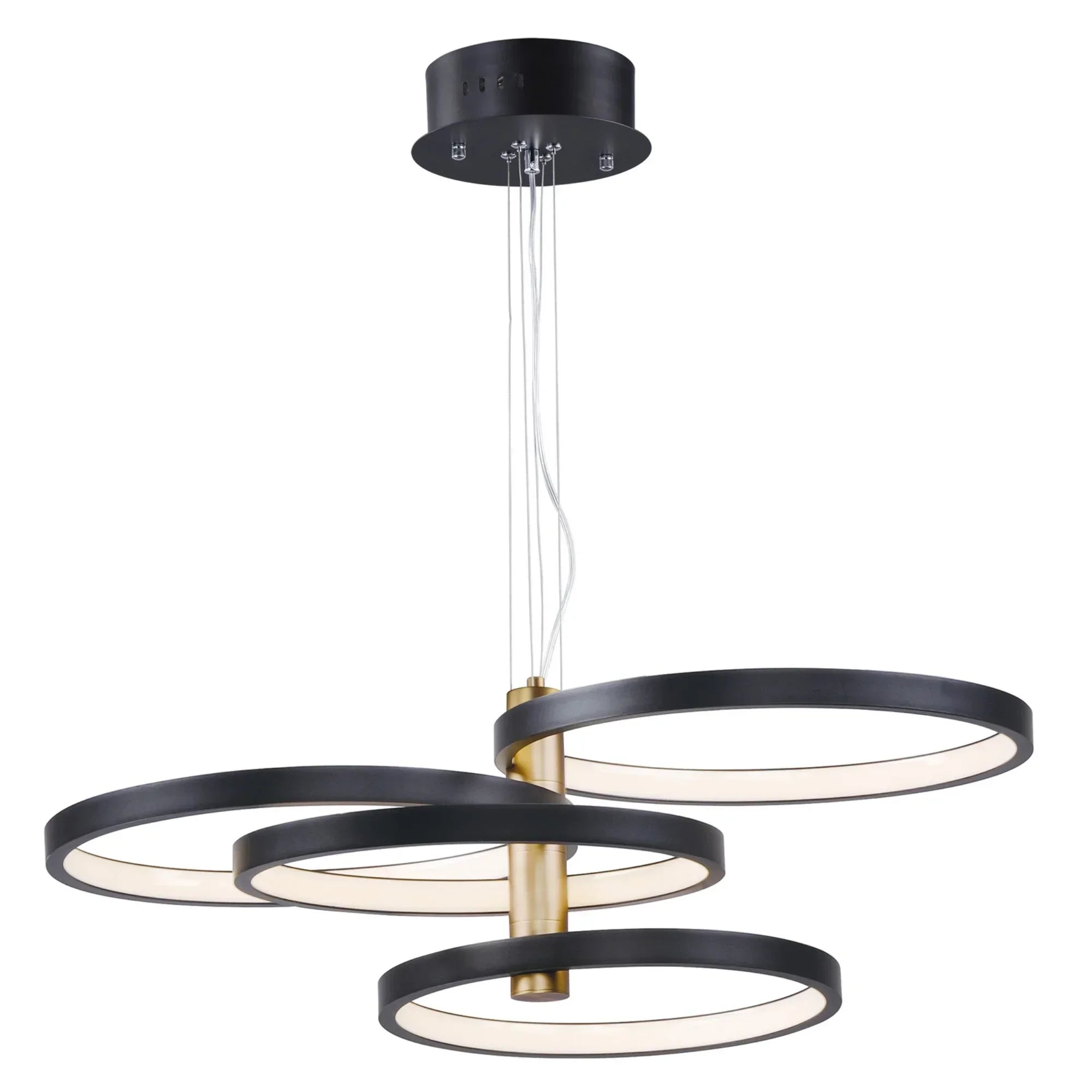 Hoopla 4-Light LED Pendant - Bees Lighting