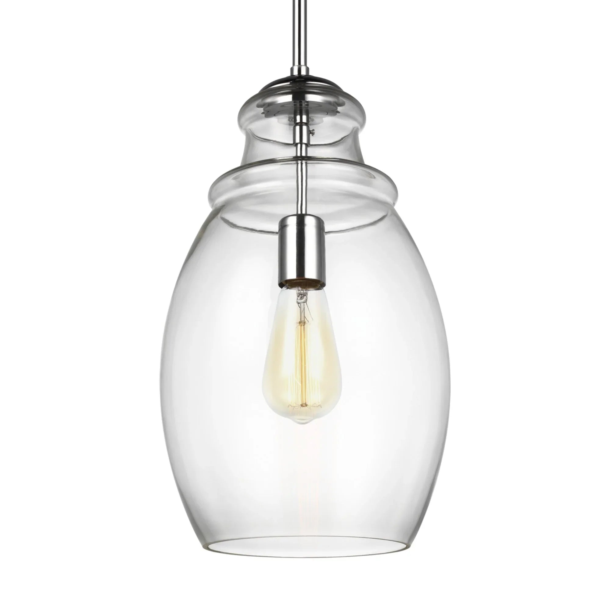 Marino 9" Pendant, Chrome Finish - Bees Lighting