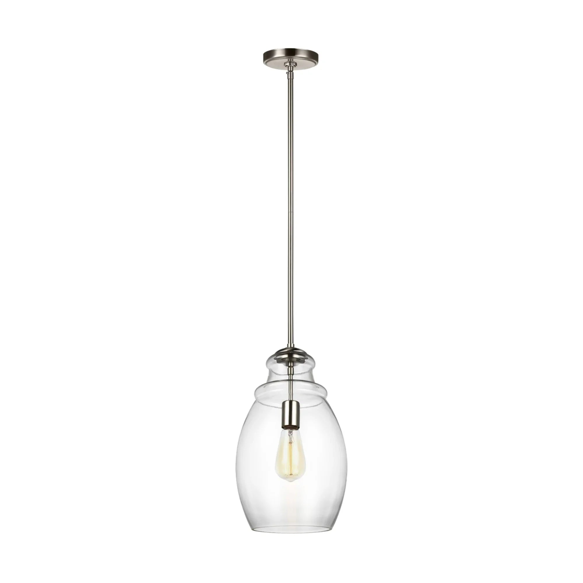 Marino 9" Pendant, Satin Nickel Finish - Bees Lighting
