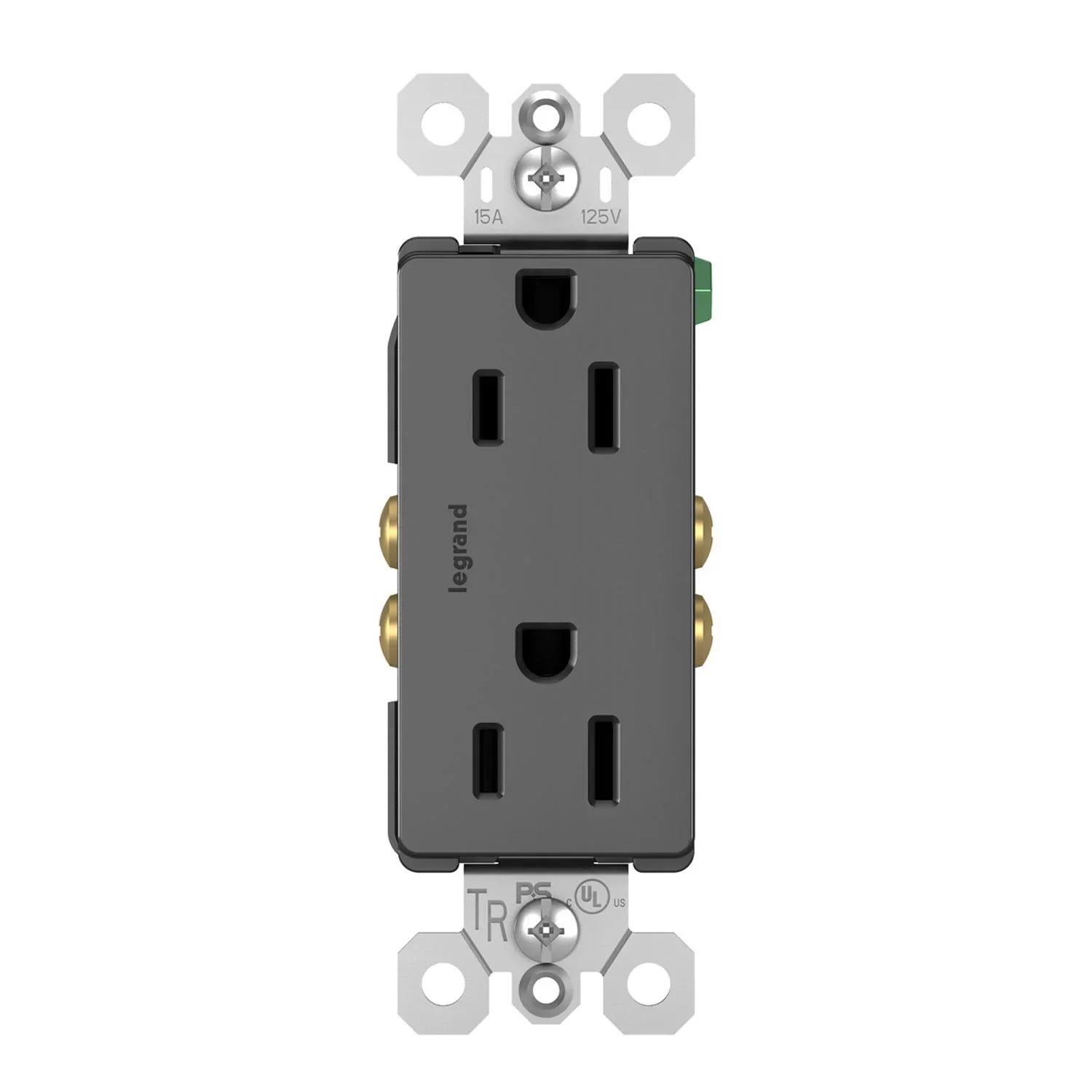 radiant 15A Tamper-Resistant Outlet - Bees Lighting