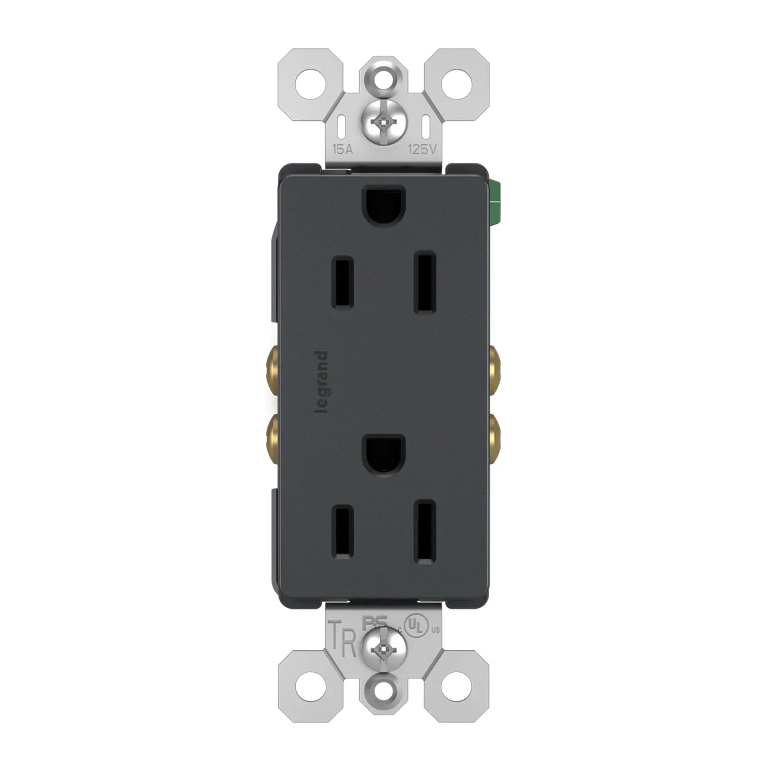 radiant 15A Tamper-Resistant Outlet - Bees Lighting