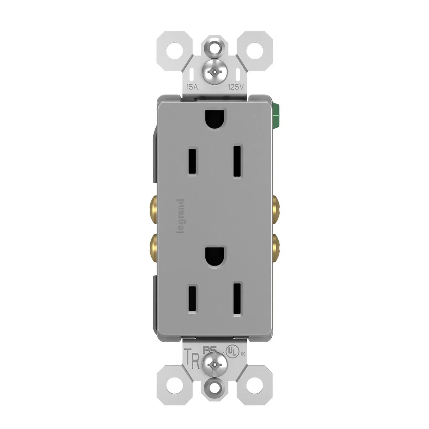 radiant 15A Tamper-Resistant Outlet - Bees Lighting