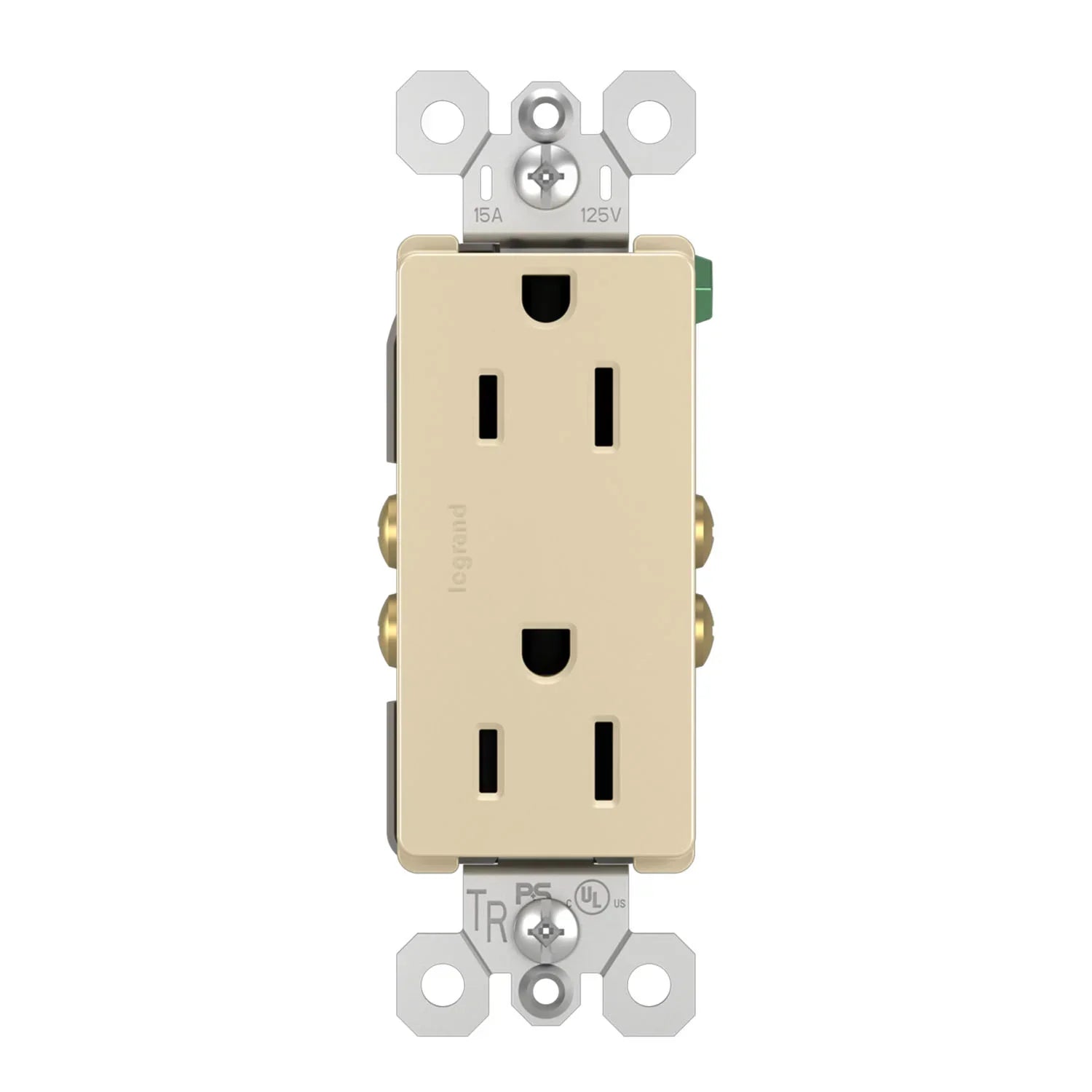 radiant 15A Tamper-Resistant Outlet - Bees Lighting