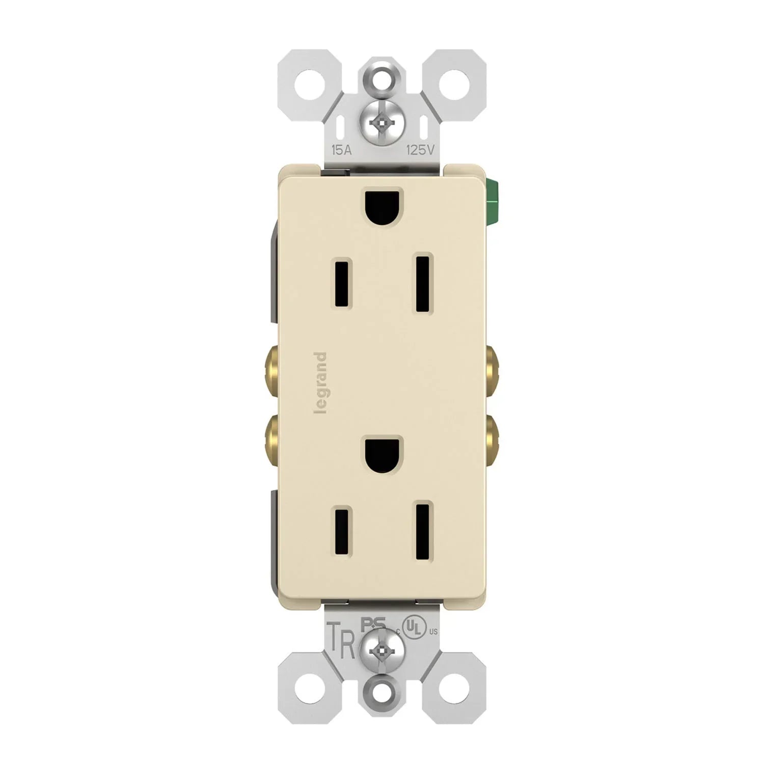 radiant 15A Tamper-Resistant Outlet - Bees Lighting