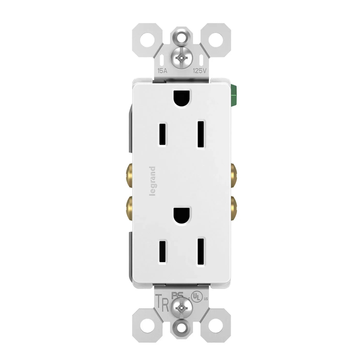 radiant 15A Tamper-Resistant Outlet - Bees Lighting