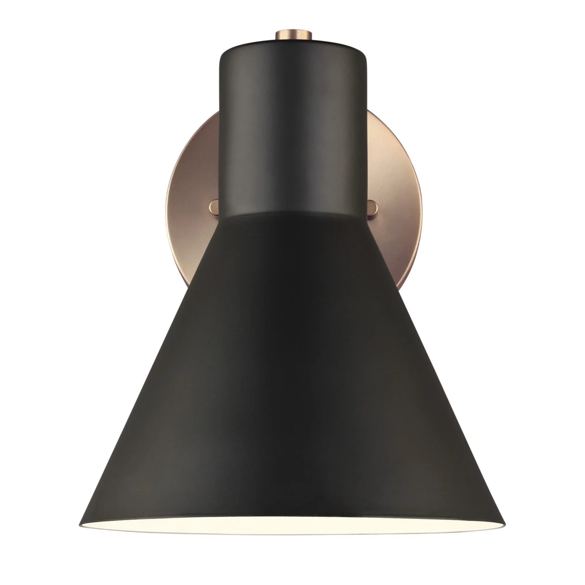 Towner 8" LED Bath Sconce, Satin Brass Finish - Bees Lighting