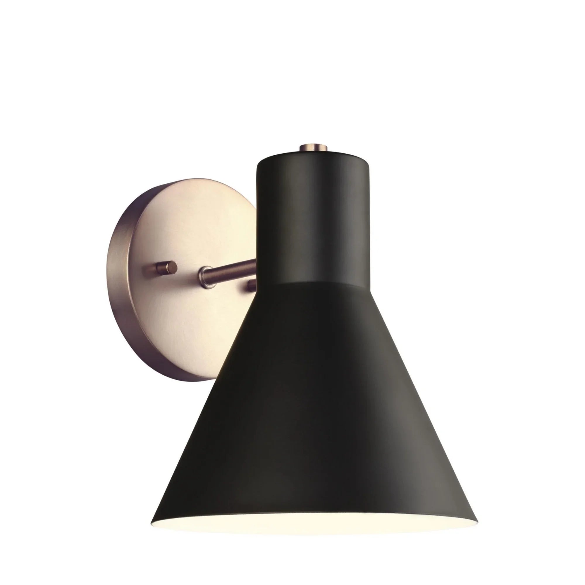 Towner 8" LED Bath Sconce, Satin Brass Finish - Bees Lighting