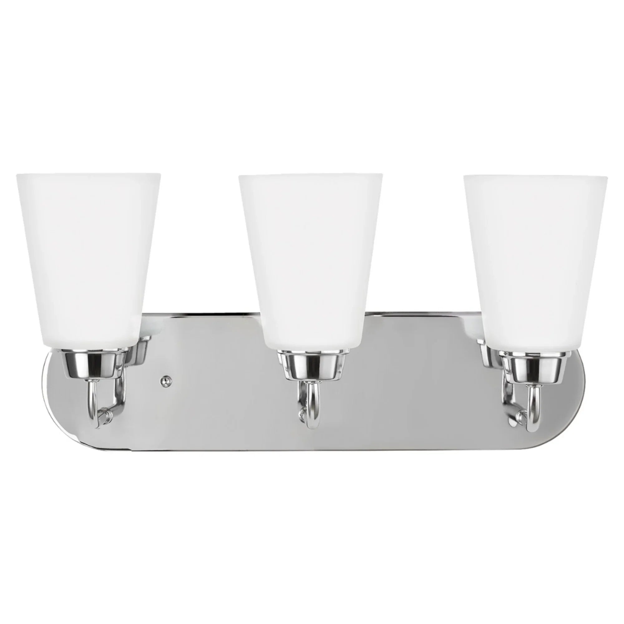 Kerrville 18" 3-Light LED Bathroom Vanity, Chrome Finish - Bees Lighting