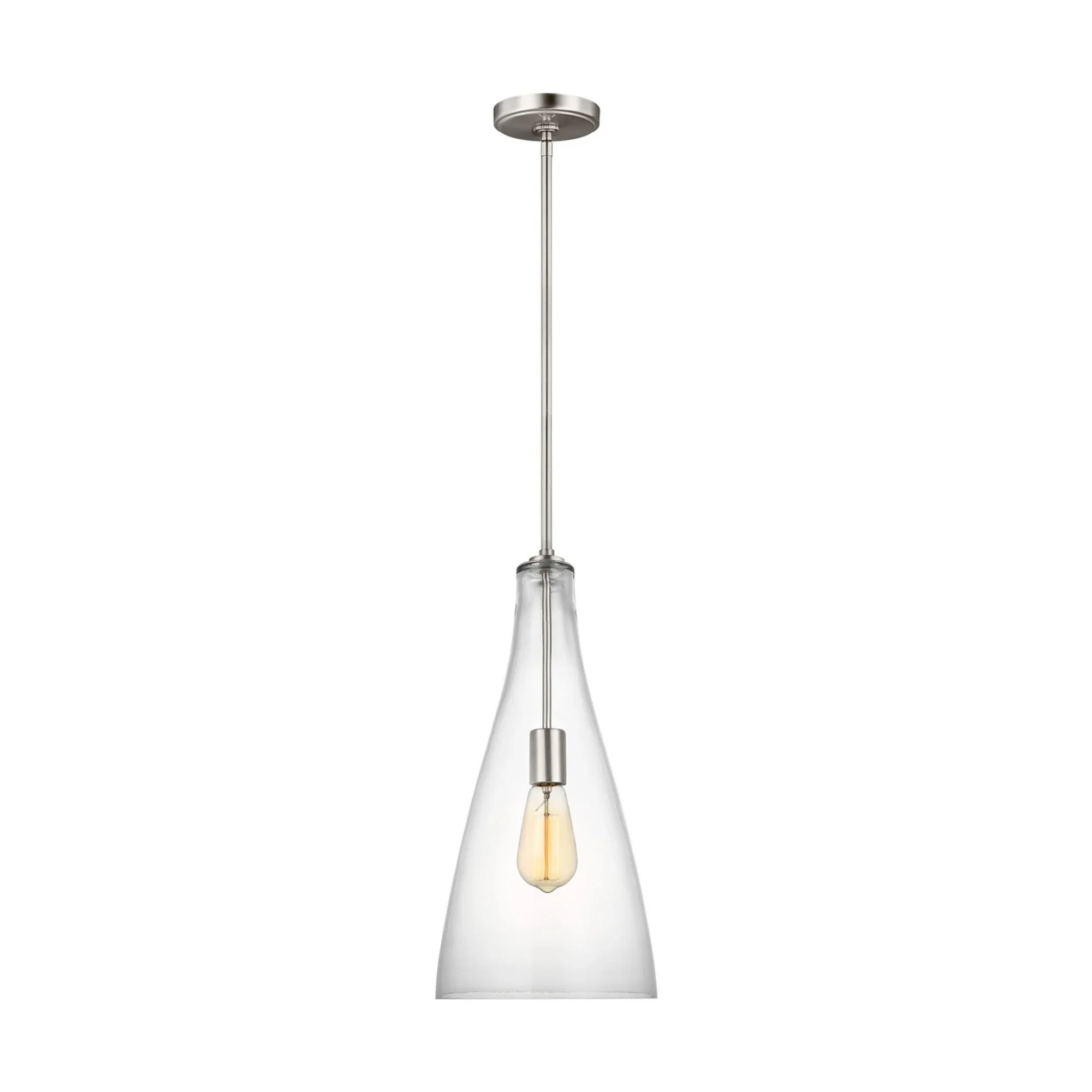 Arilda 9" Pendant, Brushed Nickel Finish - Bees Lighting