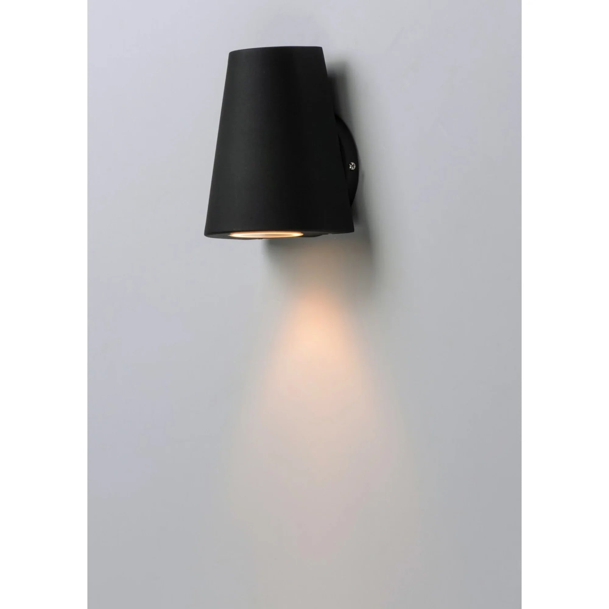 Mini 6" LED Outdoor Wall Sconce, Black Finish - Bees Lighting
