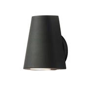 Mini 6" LED Outdoor Wall Sconce, Black Finish - Bees Lighting