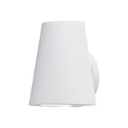 Mini 6" LED Outdoor Wall Sconce, White Finish - Bees Lighting