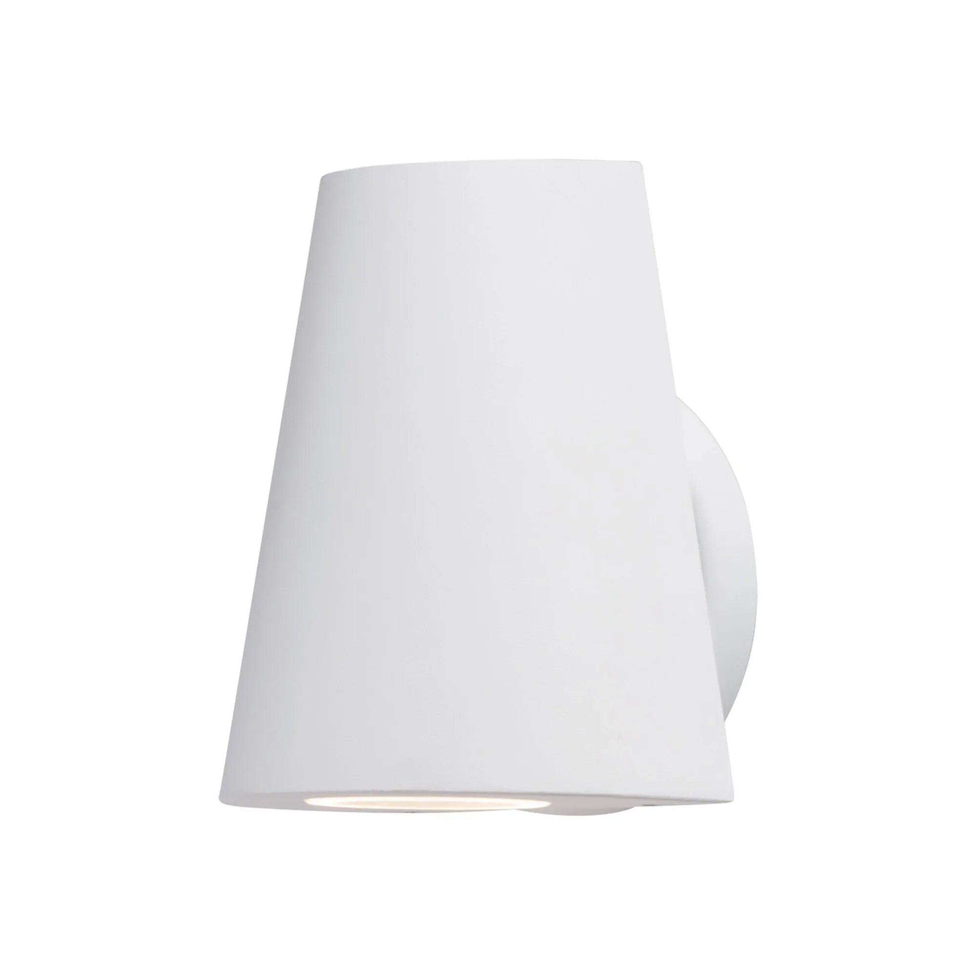 Mini 6" LED Outdoor Wall Sconce, White Finish - Bees Lighting