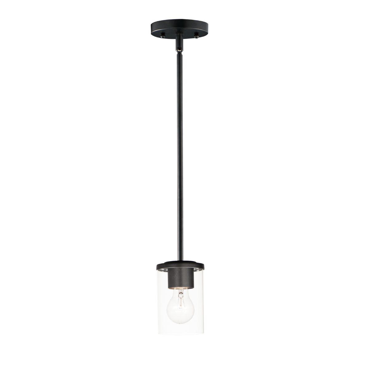 Corona 5 in. Mini Pendant Light with Clear Glass - Bees Lighting