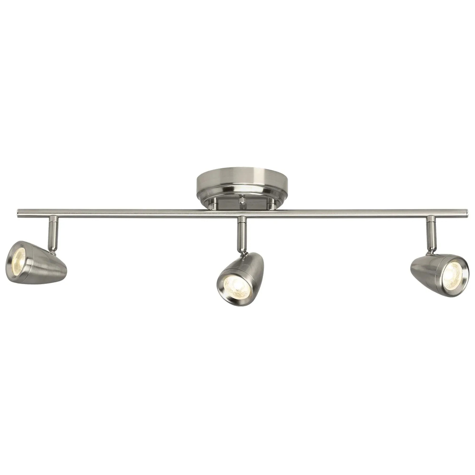 Talida 24"LED Fixed Rail Track Light, Brushed Nickel Finish - Bees Lighting