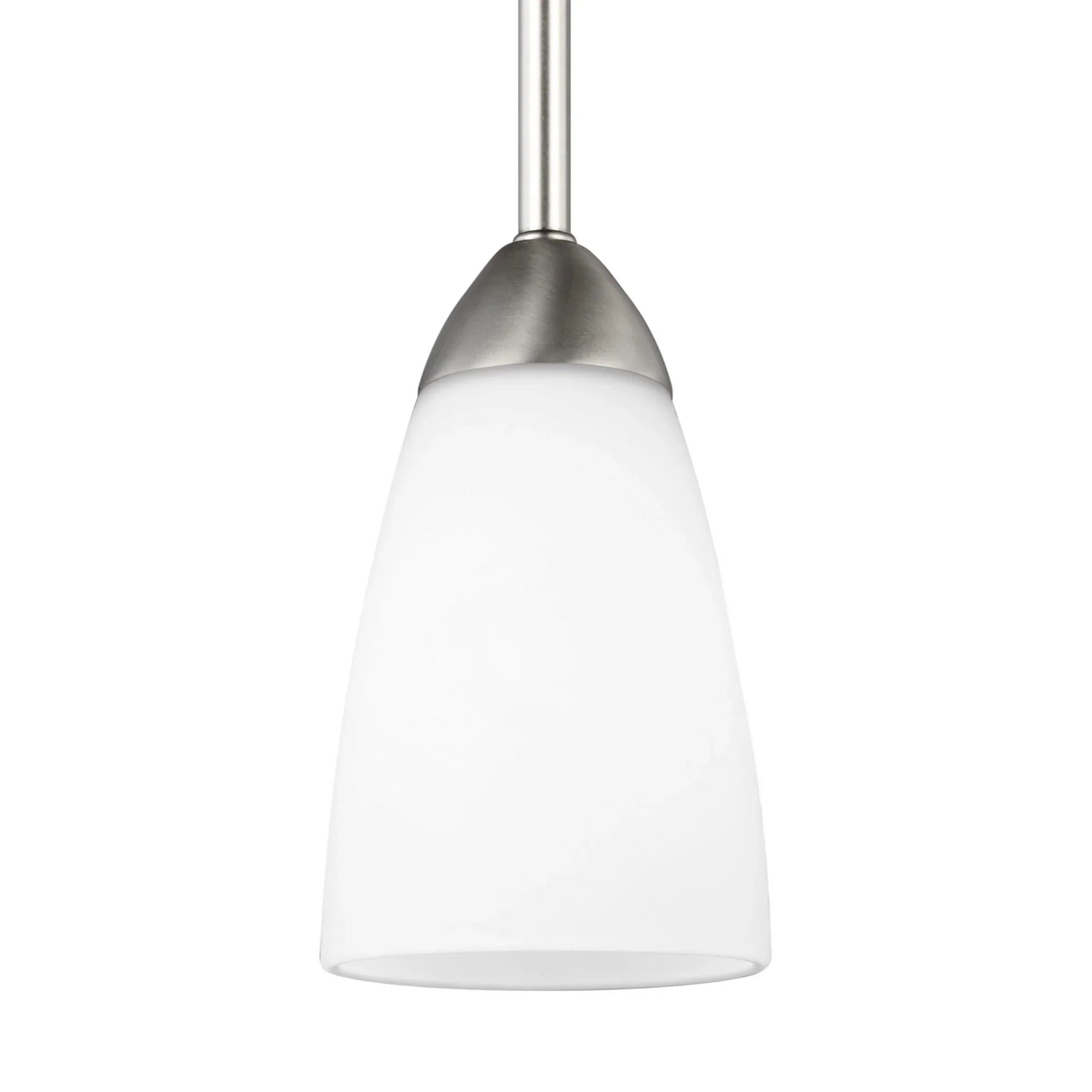 Seville 4" Mini Pendant, Brushed Nickel Finish - Bees Lighting